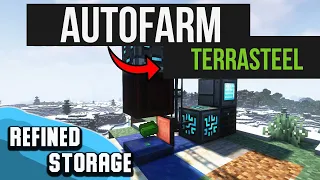 Refined Storage tutorial / guide 1.12.2 - 1.19.2 Terrasteel automation (minecraft java edition)