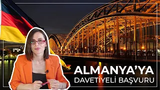 ALMANYA'YA DAVETİYELİ BAŞVURU NASIL YAPILIR? (Almanya Schengen Vizesi Başvurusu)