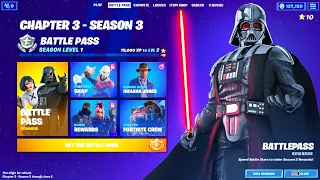 *NEW* Fortnite Season 3 BATTLE PASS!