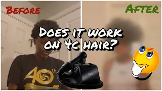 Using the REVAIR hairdryer on my 4c hair + wash day routine || Hair video