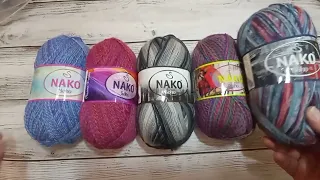 🧶МОИ ЗАПАСЫ НОСОЧНОЙ ПРЯЖИ🧦 || NAKO Boho, Alize Artisan, Lady yarn #handmade #knit #knitting #socks