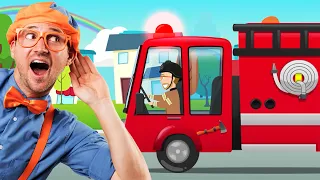 FIRE TRUCK Song! | Educational Songs For Kids