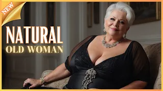 Natural Older Women OVER 60💄 Fashion Tips Review (Part 3) #naturalwoman #over60
