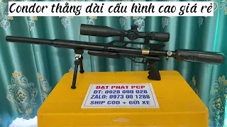 Condor thẳng dài cấu hình cao giá rẻ// Chào mừng quốc khách ưu đãi sâu// Súng hơi PCP Đạt Phát