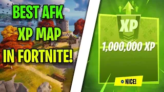 The BEST AFK XP Map In Fortnite Chapter 4 Season 4! (WATCH TILL THE END!)