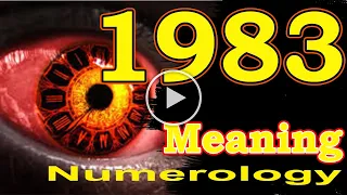 🔴 Angel Number Meanings 1983 ✅ Seeing 1983 ✅ Numerology Box