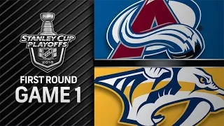 Colorado Avalanche vs Nashville Predators (2-5) – Apr. 12, 2018 | Game Highlights | NHL 2018