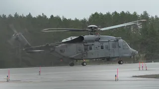 Plane Spotting Ottawa 04-14-2024: RCAF CH 148 Cyclone Helicopter, Air France A350