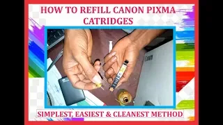 How to Refill Canon Cartridge