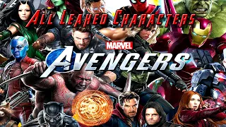 Let's Talk All Leaked Playable Characters In Marvel's Avengers | Black Widow Gameplay