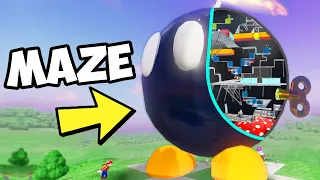 Mario vs the Giant BOB-OMB Maze!  [Mario Odyssey Custom Map]
