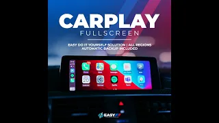 BMW Apple Carplay FULLSCREEN Easy Unlock EasyBimmerCoding.com