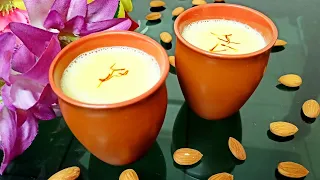 Badam Milk Recipe | Almond Milk | Badam Milk | Badam Milkshake | Badam Doodh Recipe|Almond Milkshake