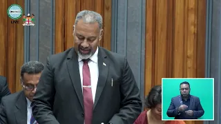 Minister for Rural and Maritime Development and Disaster Management delivers his maiden speech