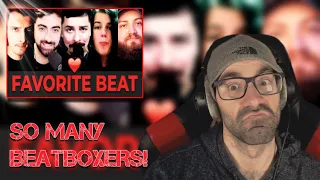 SO MANY BEATBOXERS | 100 Beatboxers SHOW Their FAVORITE BEAT | REACTION!!!