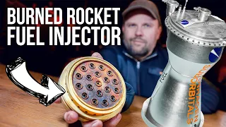 ROCKET ENGINE TEST Review. How to see combustion instability?