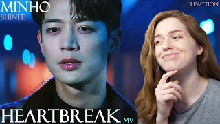 Singer REACTS to MINHO Heartbreak MV | SHINee | 샤이니 민호 리액션