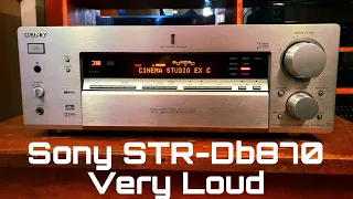 Sony STR-DB870 AV Amplifier Sound Test
