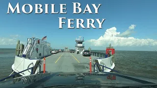 Mobile Bay Ferry from Fort Morgan to and from Dauphin Island, Alabama