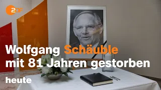 heute 19:00 Uhr 27.12.23 Trauer um Wolfgang Schäuble, Hochwasserlage, Darts-WM (english)