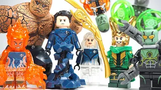 Lego Fantastic Four Infamous Iron Man Doctor Doom Superior Octopus Scream Unofficial Minifigures