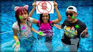 REGRAS DE CONDUTA para CRIANÇAS na PISCINA (Rules of Condut for Children) - Biankinha