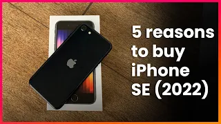 Don't compare iPhone SE (2022) with Android phones - 5 reasons to buy!