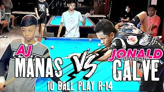 AJ MANAS 🆚 BALBON | R-14 | 10 BALL PLAY