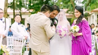 Singing Groom - Beautiful In White (Terence & Frances Wedding)