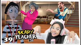 MISS T MENANGKAP PANTOMIM - PRANK GURU JAHAD - SCARY TEACHER PART 39