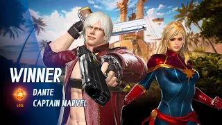 MARVEL VS. CAPCOM: INFINITE | Capitan marvel/Dante arcade mode