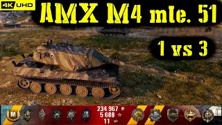 World of Tanks AMX M4 mle. 51 Replay - 6 Kills 8K DMG(Patch 1.7.0)