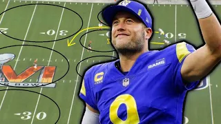 BEST THROW EVER? Breaking down Matt Stafford's no look pass in Super Bowl 56 w/ the Los Angeles Rams