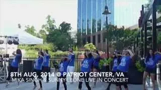 Mika Singh & Sunny Leone Flash Mob by Intense Entertainment & Raaga DC