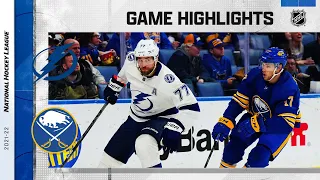 Lightning @ Sabres 1/11/22 | NHL Highlights