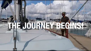 Sailing Around The World! My First Solo Sail & A Dangerous Mistake - The Nomad Sailor  Ep.1