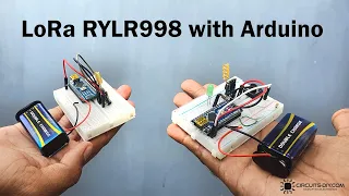 How to use LoRa Module RYLR998 with Arduino Nano