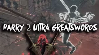 How to Parry 2 Ultra Greatswords at Once - Dark Souls 3