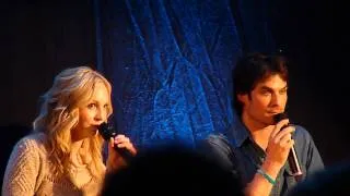 BloodyNightCon Europe - Candice Accola and Ian Somerhalder answering questions [2/2] - Day 1