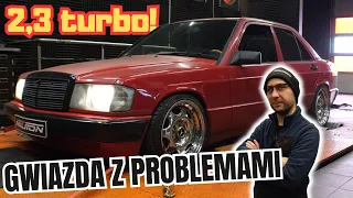 Jakie spotkaliśmy problemy? Jak sobie poradziliśmy? Mercedes 190E W201 | 2,3 turbo | EMU Classic