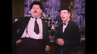 Laurel & Hardy   The Trail Of The Lonesome Pine 1937 Colour HD