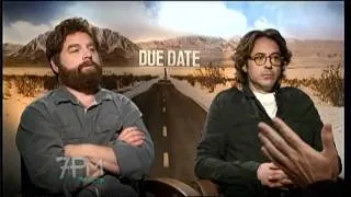 Robert Downey Jr & Zach Galifianakis interview on The 7pm Project (Australia) - Due Date