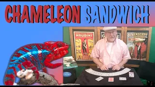 Chameleon Sandwich: Color Changing Card Trick, Tutorial