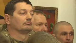 Добровольці "Правого сектору" долучилися до відериття фотовиставки на Миколаївщині