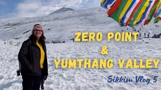 North Sikkim - Zero Point & Yumthang Valley | Winter wonderland | December 2021 | Vlog 5