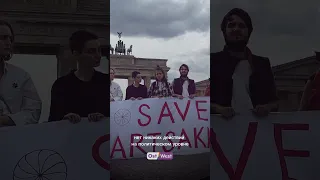 В Берлине сегодня проходил митинг в поддержку Арцаха - так армяне называют Нагорный Карабах