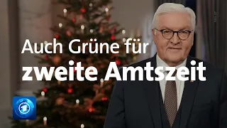 Steinmeier vor Wiederwahl: Auch die Grünen unterstützen zweite Amtszeit als Bundespräsident