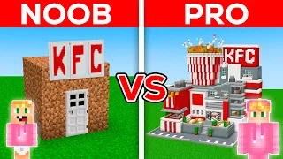 NOOB vs PRO: Batalla de Construcción de KFC