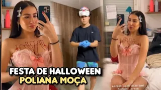 Luísa Bresser e Igor Jansen Saim Juntos Fantasiados Para Festa de Halloween 🤪