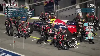 F1 2012 Every Team Pitstop